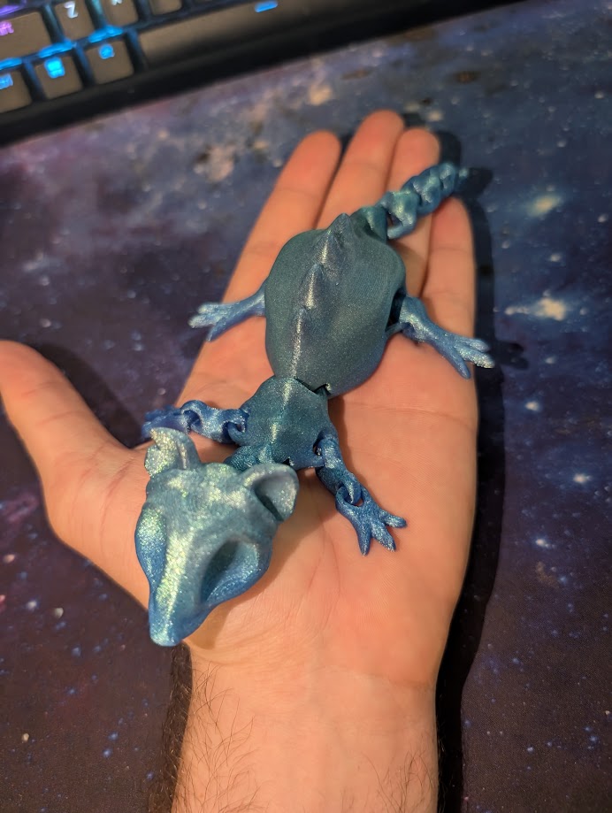 3D Printed Articulated Bone Rat
