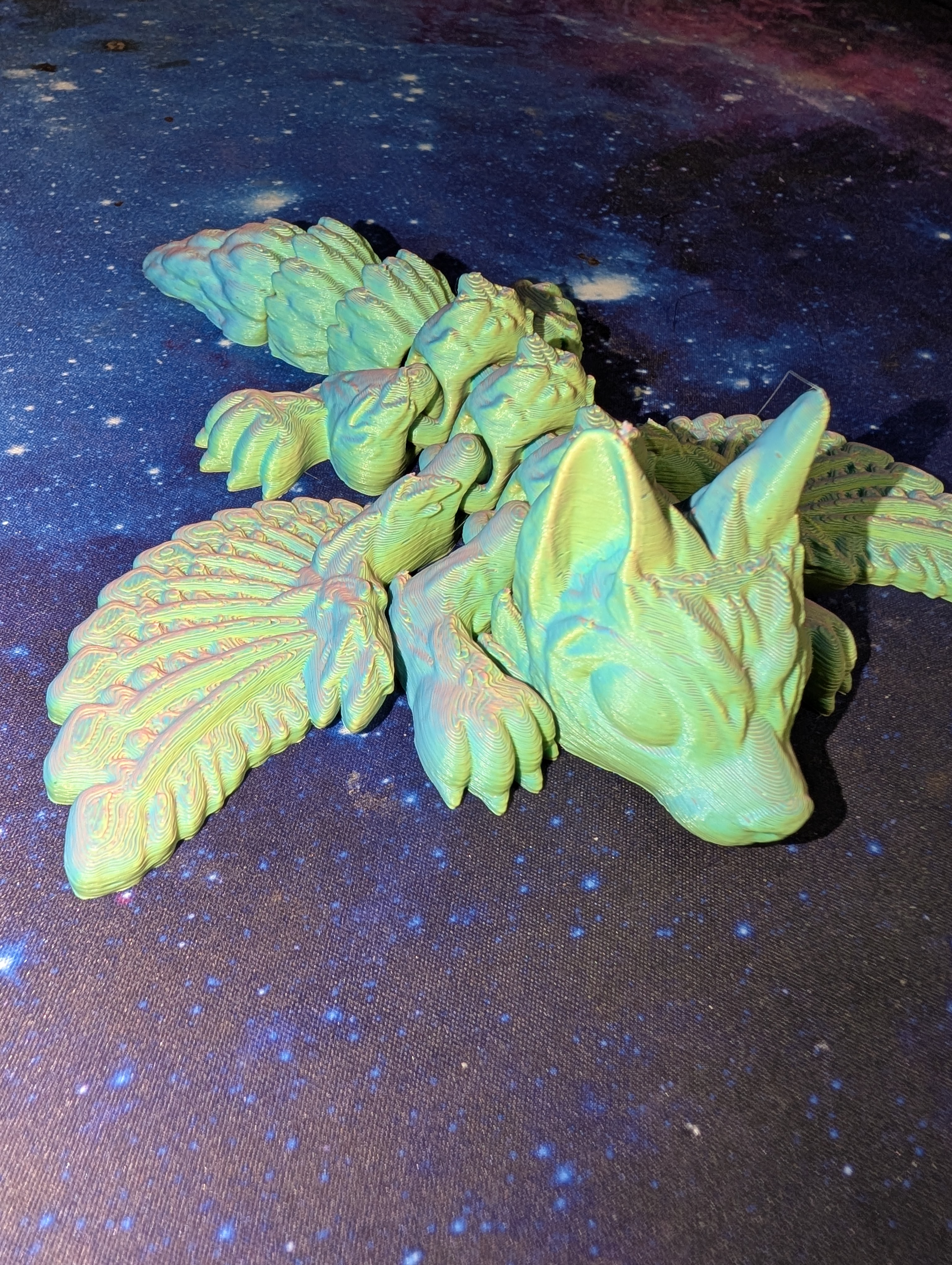 Articulated Winged Wolf