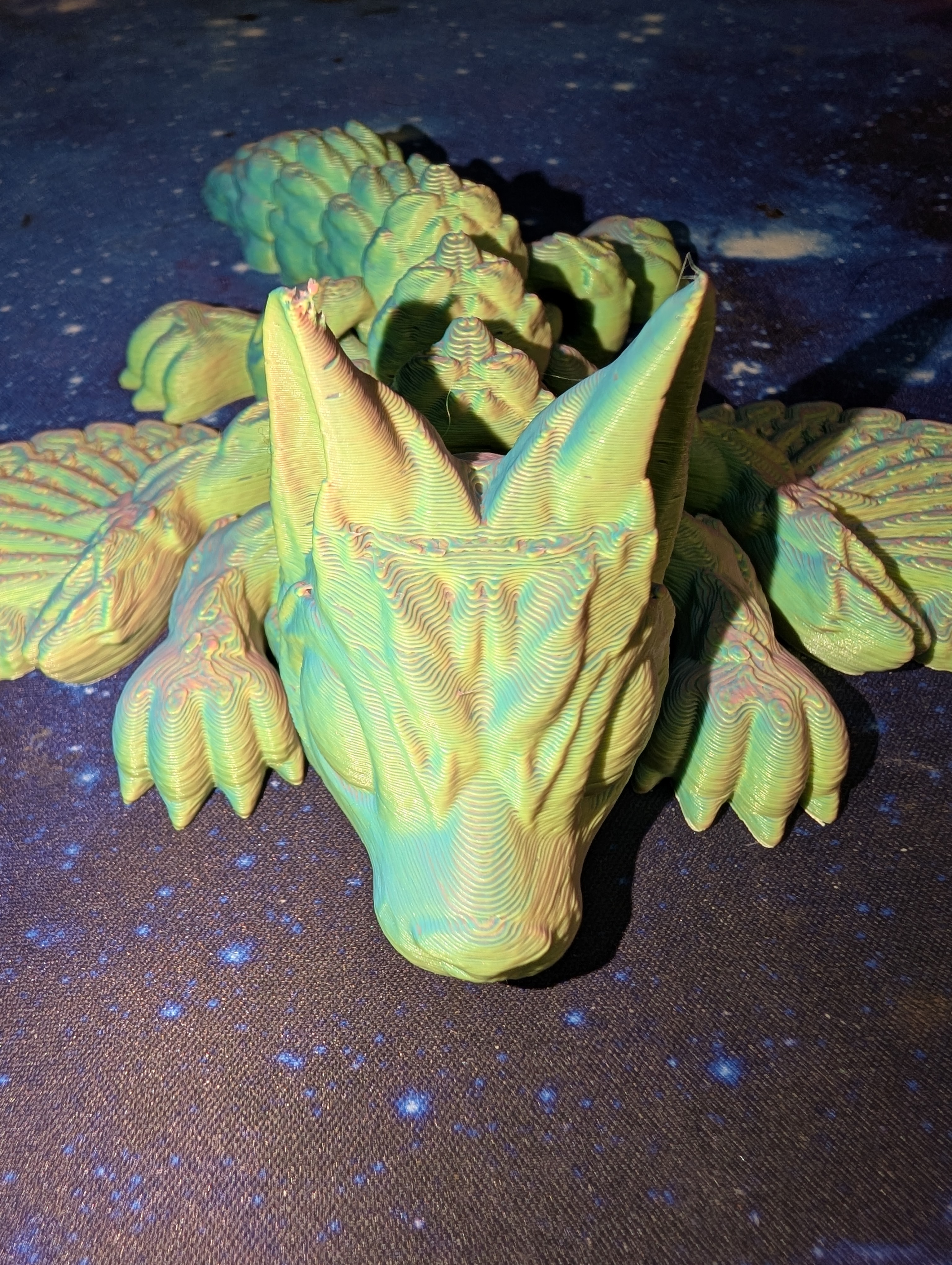 Articulated Winged Wolf