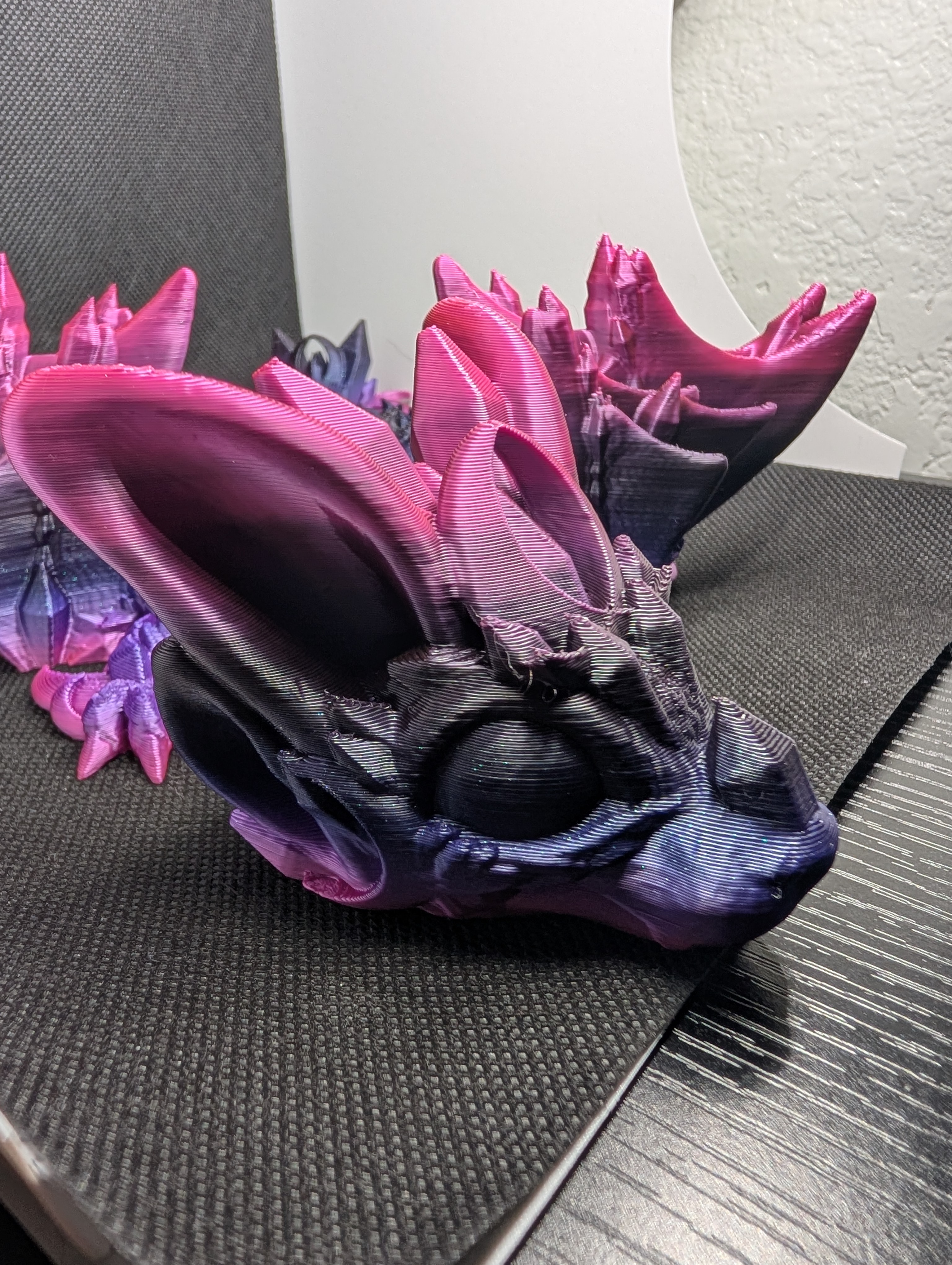 3D Printed Gradient Dragon Head