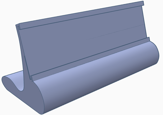 Desk Name Plate Holder