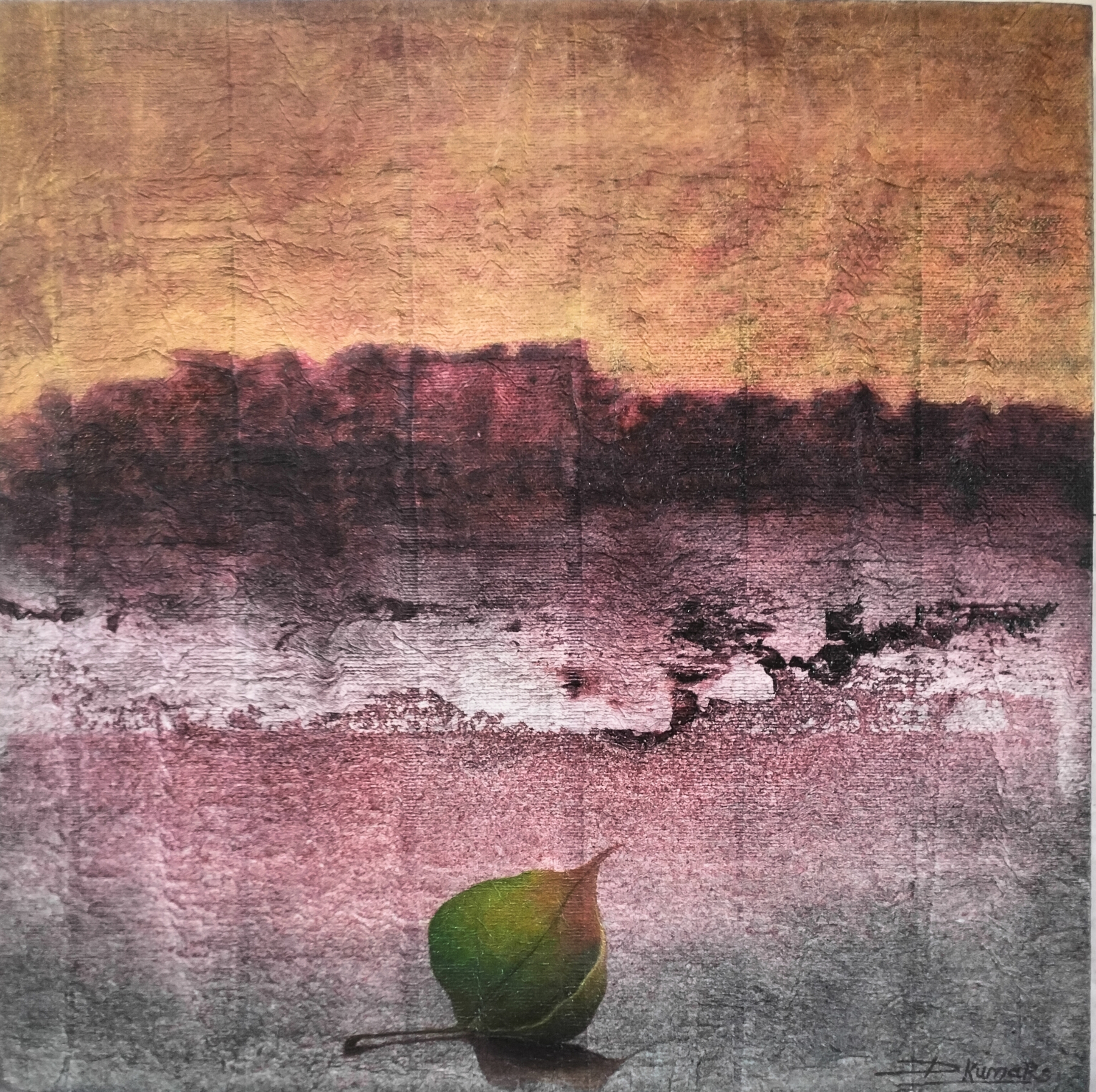 Abstract Landscape Painting