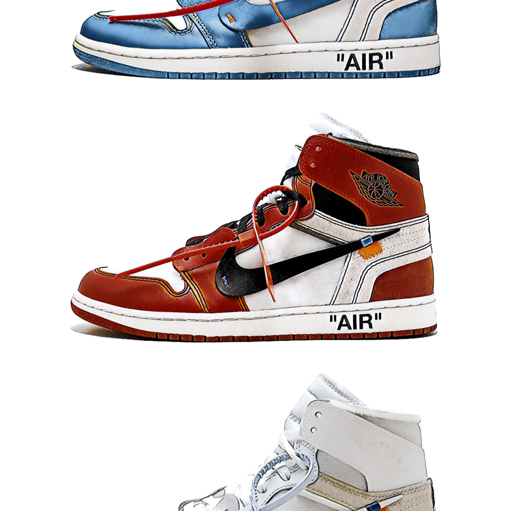 Nike Air Jordan 1 Off-White Collection