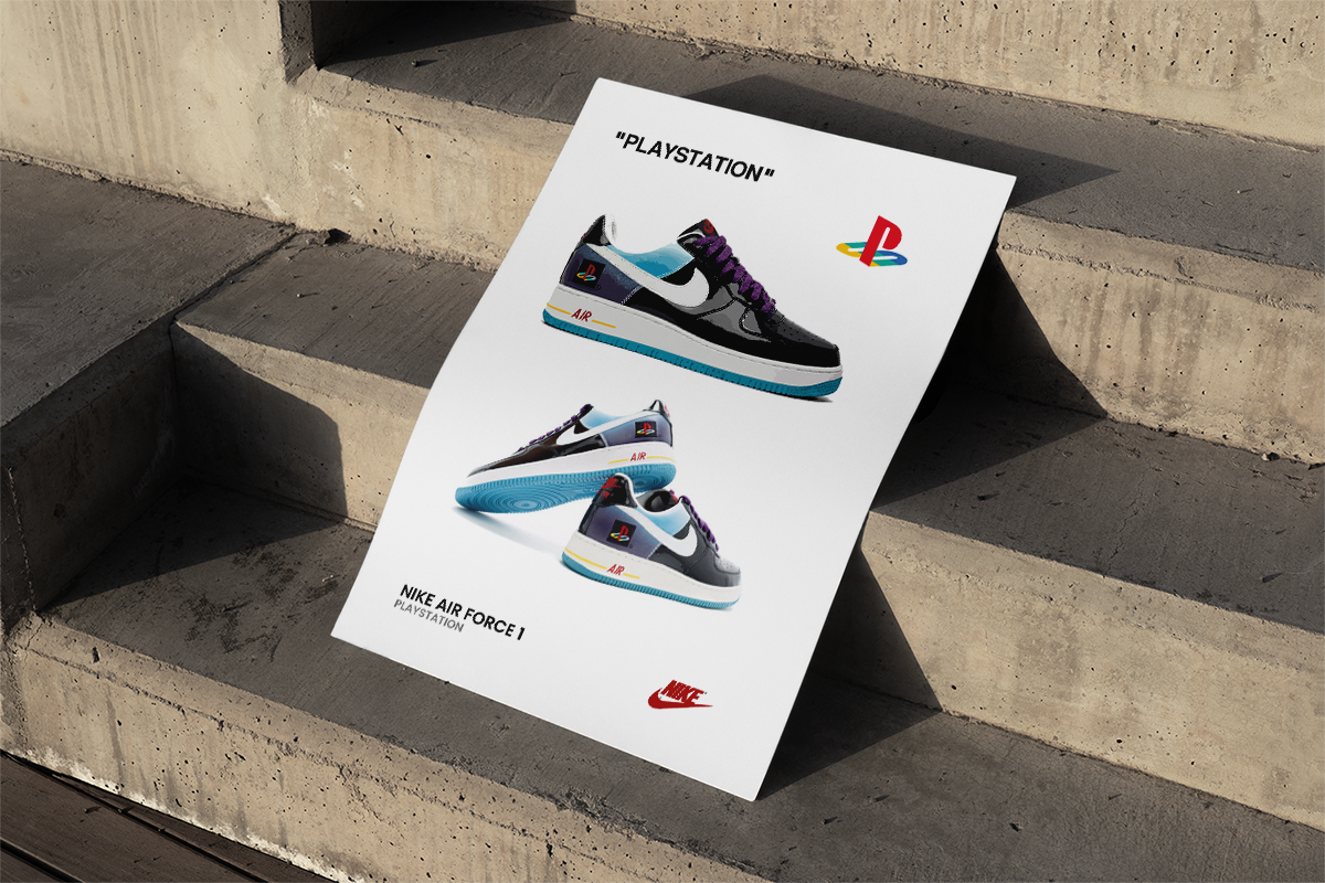 Nike Air Force 1 PlayStation Edition