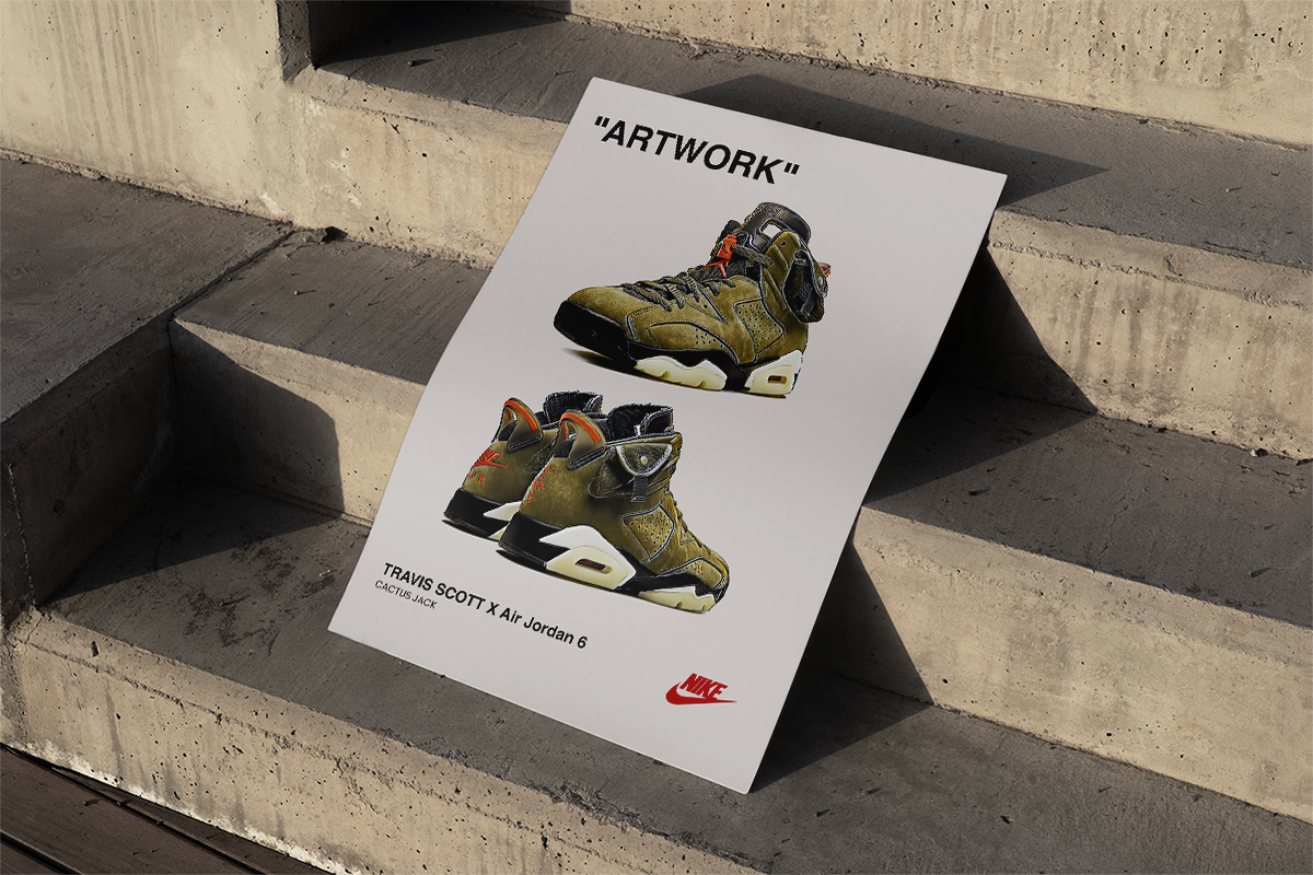 Nike Air Jordan 6 Travis Scott