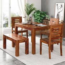 Solid Wood Dining Table Set