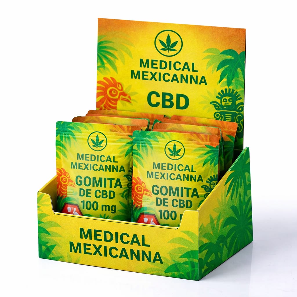 caja de Gomitas de CBD Medical Mexicanna