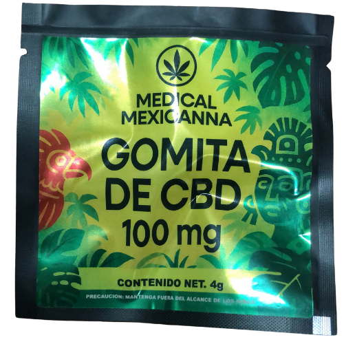 caja de Gomitas de CBD Medical Mexicanna