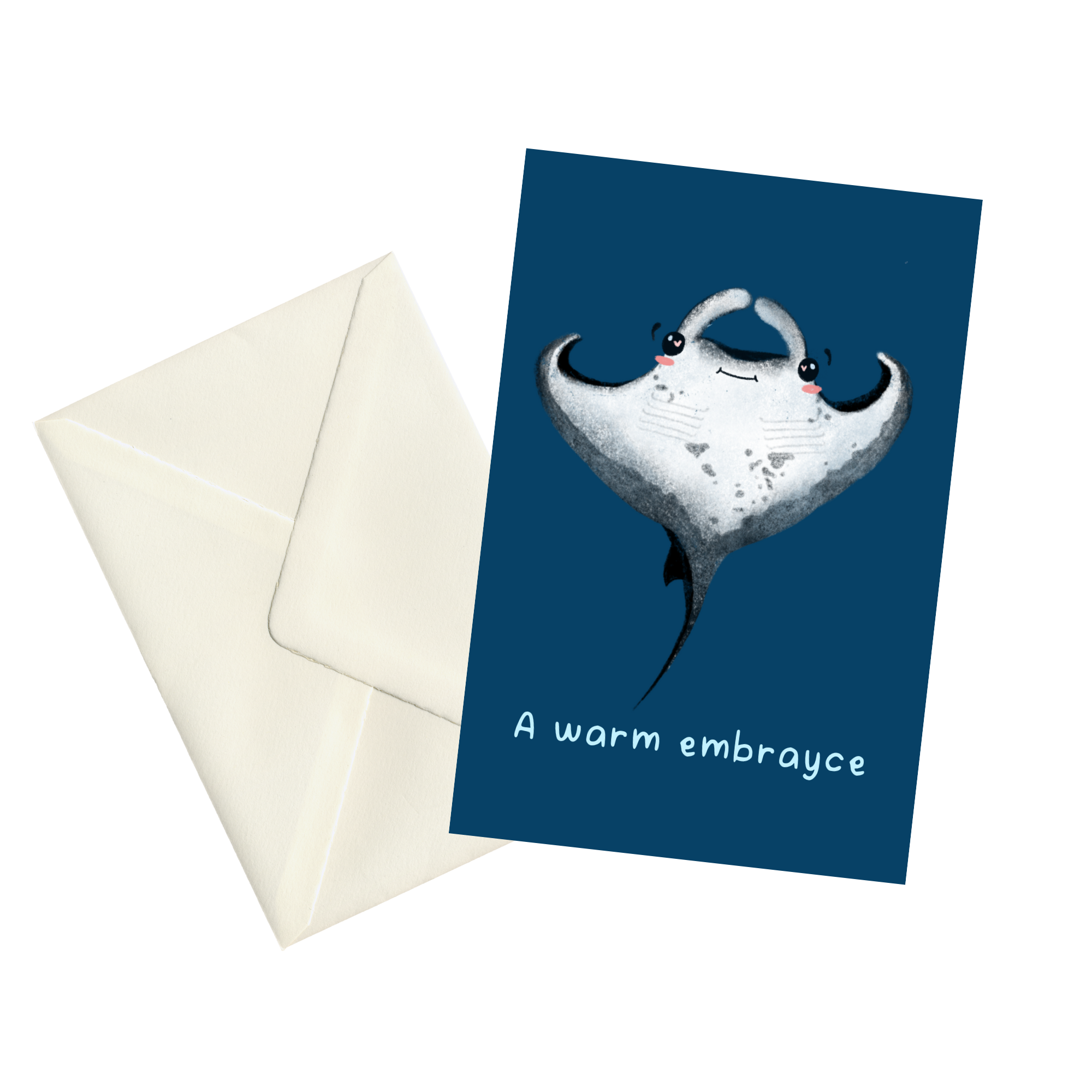 A Warm Embrayce - 5x7" Greetings Card 