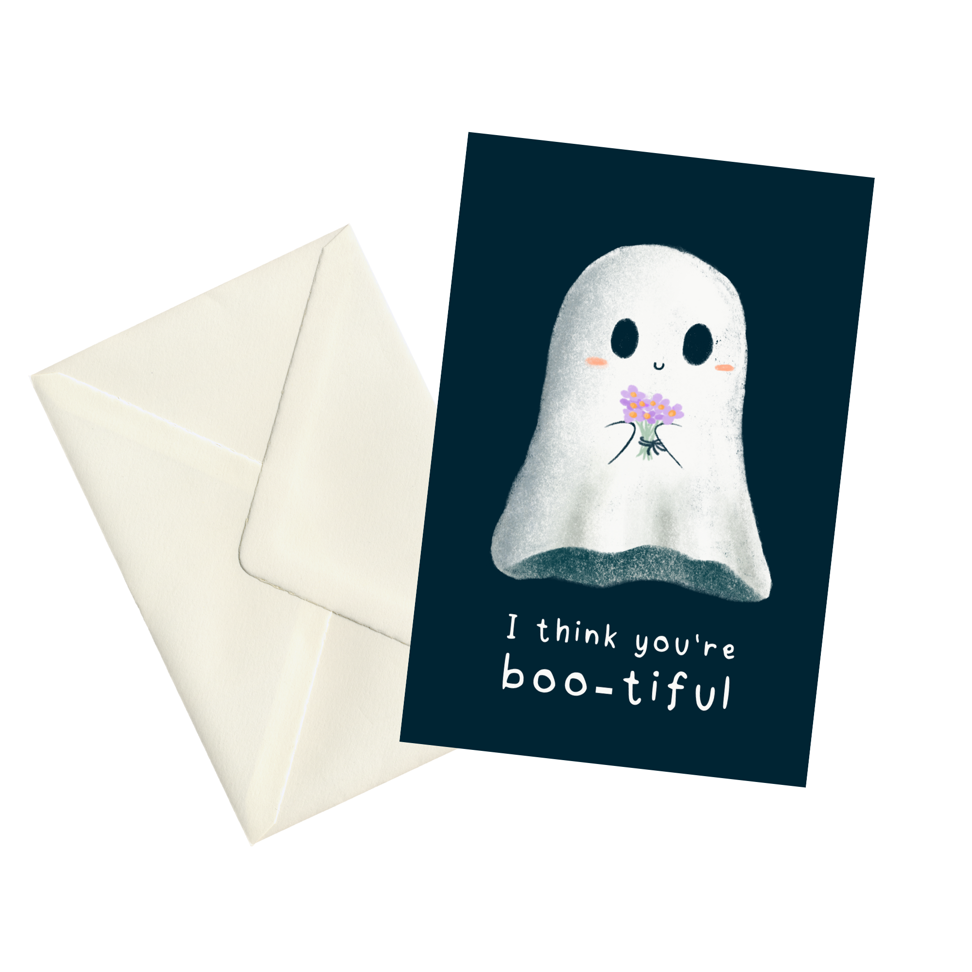 Boo-tiful - 5x7" Greetings Card 