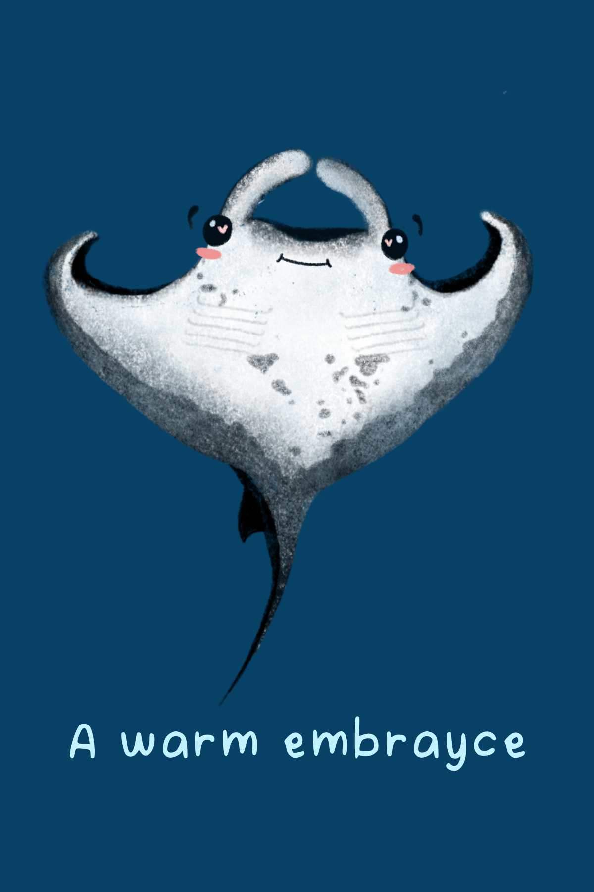 A Warm Embrayce - 5x7" Greetings Card 