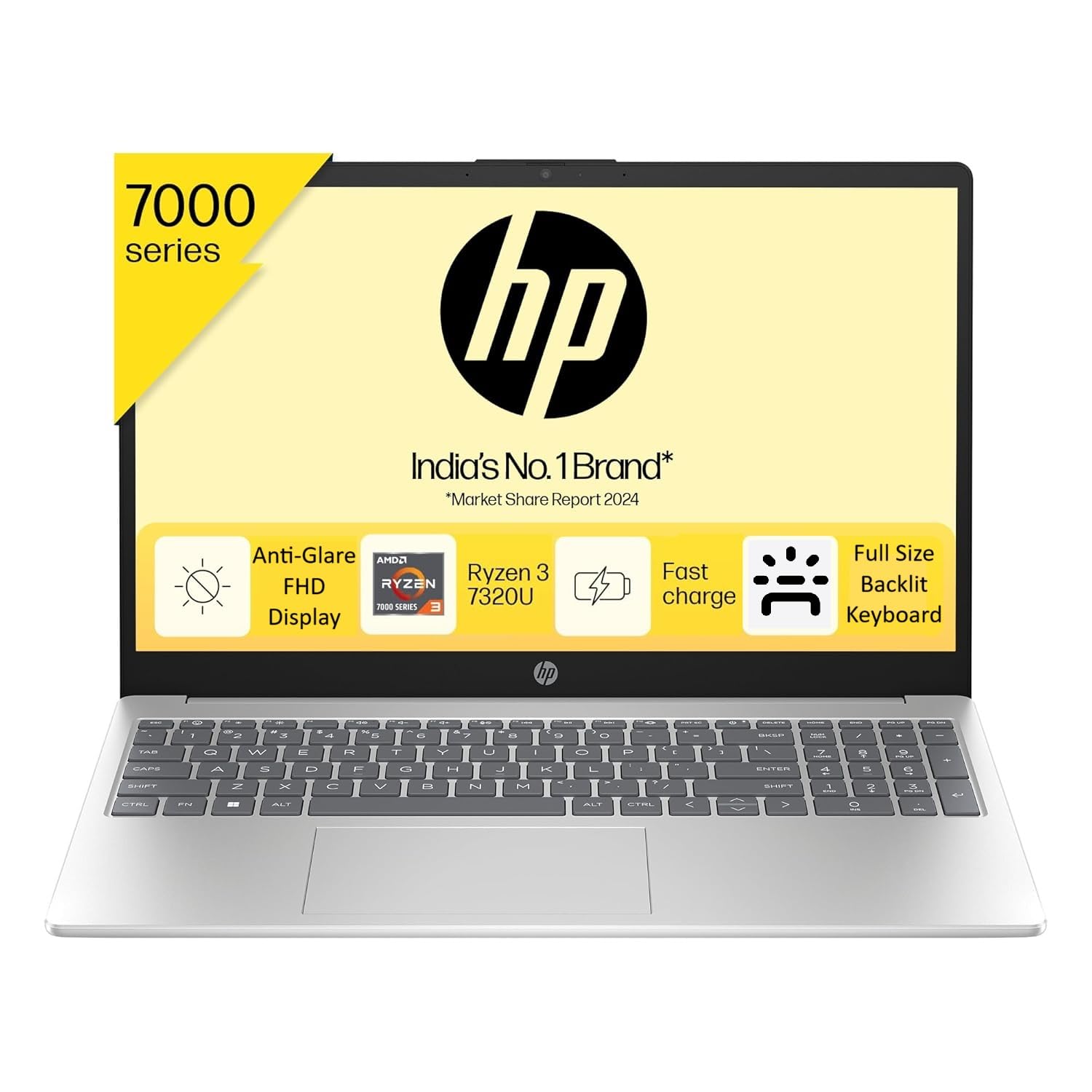 HP 7000 Series Laptop 8GB Ram/512GB SSD