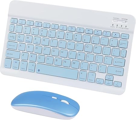 Wireless Bluetooth Keyboard and Mouse Combo, Rechargeable