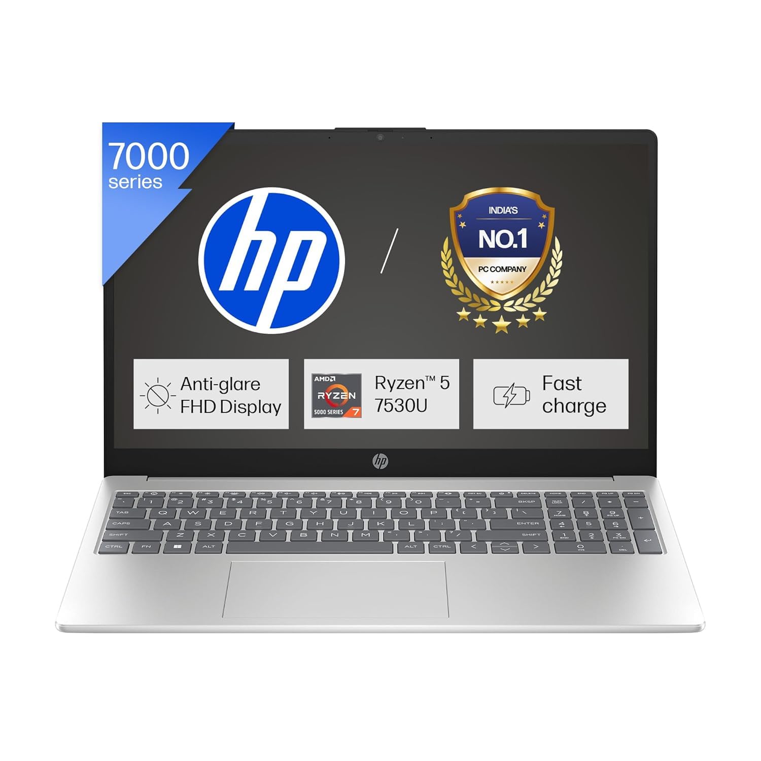 HP Laptop 7000 Series 16GB DDR4, 512GB SSD