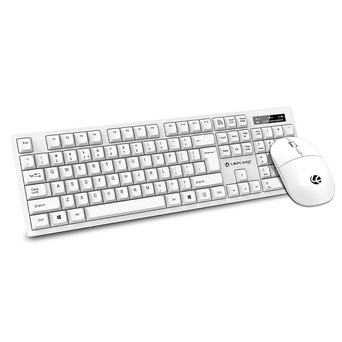 Lapcare WL-102 2.4GHz Wireless Keyboard and Mouse Combo