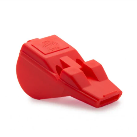 Red Safety Whistle