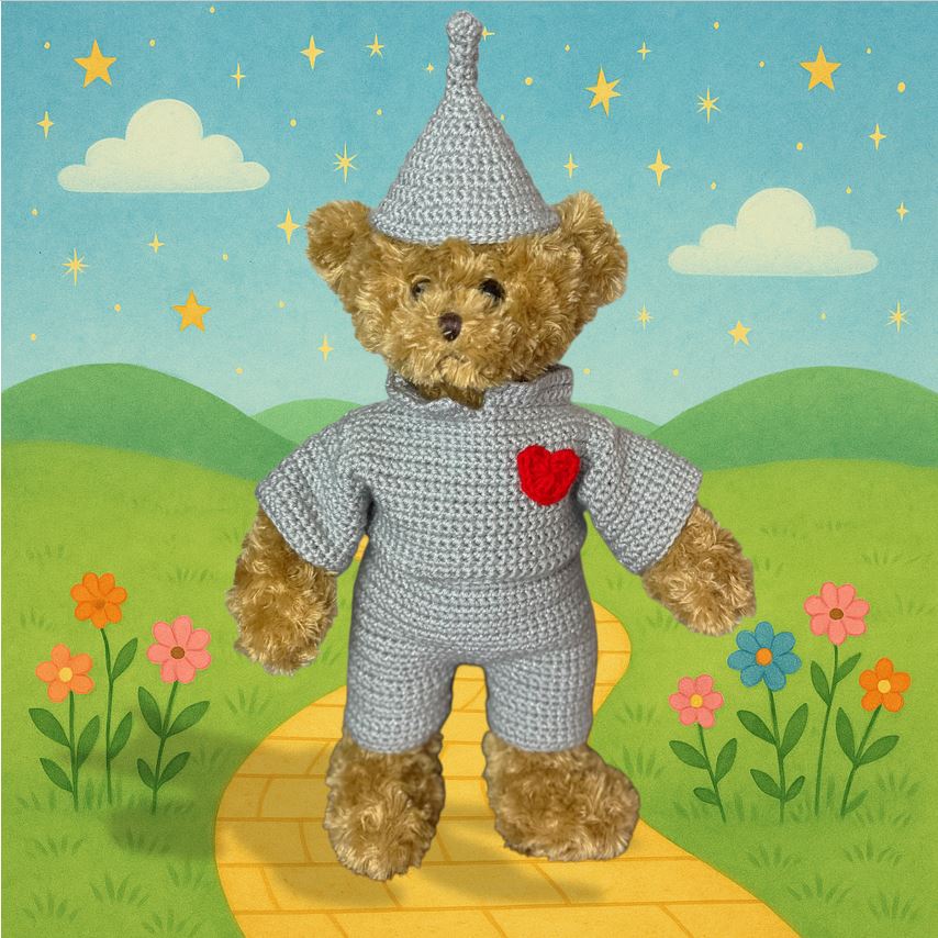 🌈 Crochet Pattern Bundle – The Land of Oz Collection 🧶🐻✨