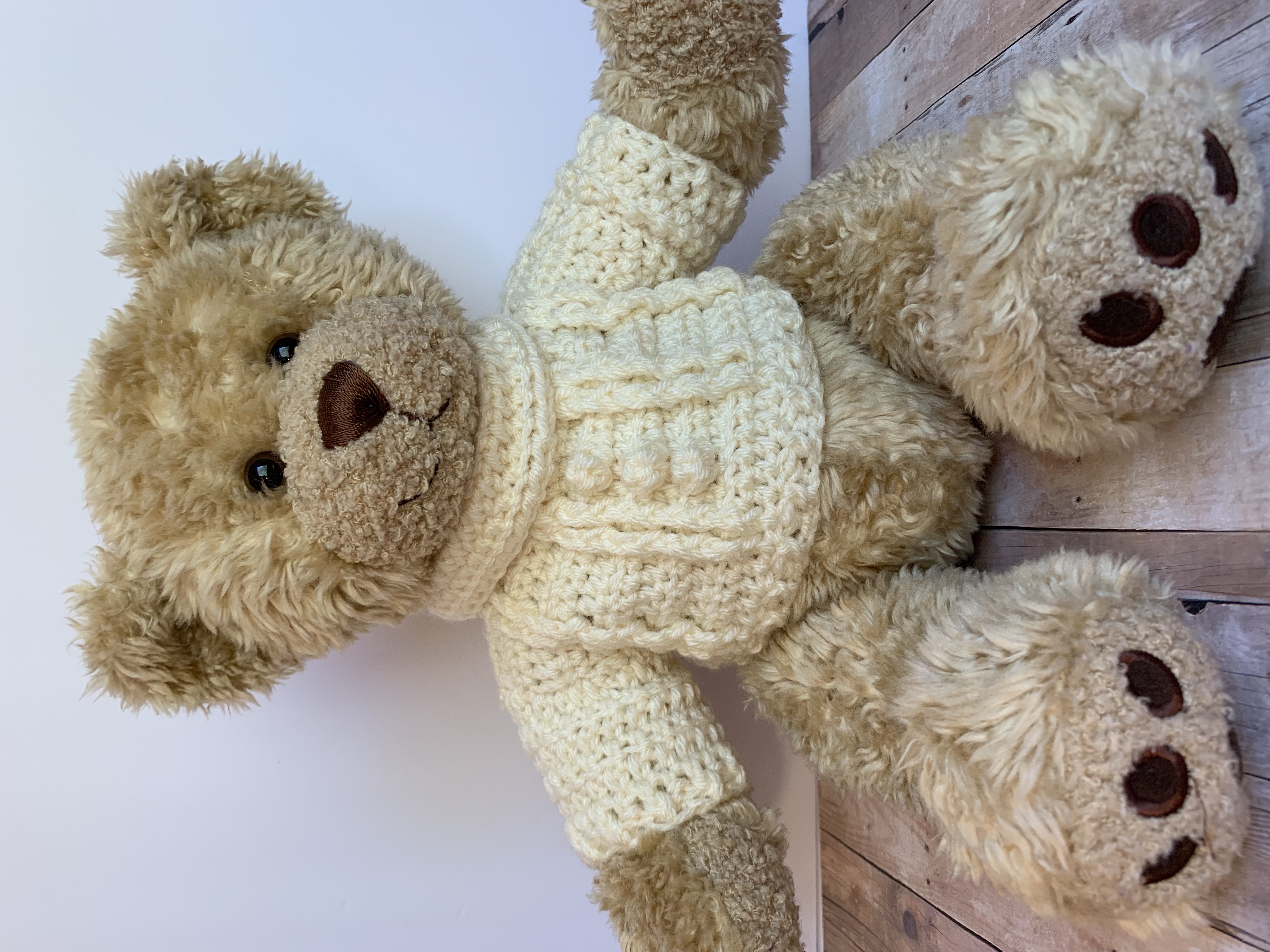 Bear/Plushie Turtleneck Sweater Crochet Pattern