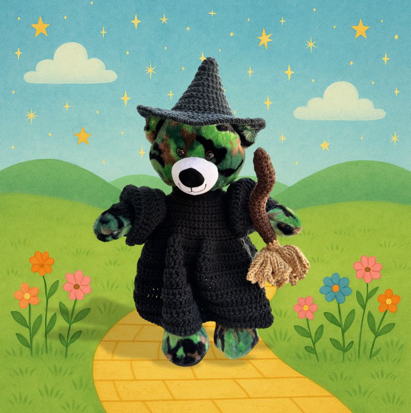 🌈 Crochet Pattern Bundle – The Land of Oz Collection 🧶🐻✨