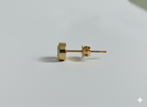 Boucles d’oreilles dorées