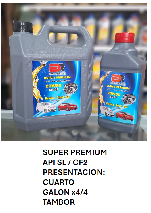 Aceite para motor Super Premium 20W50
