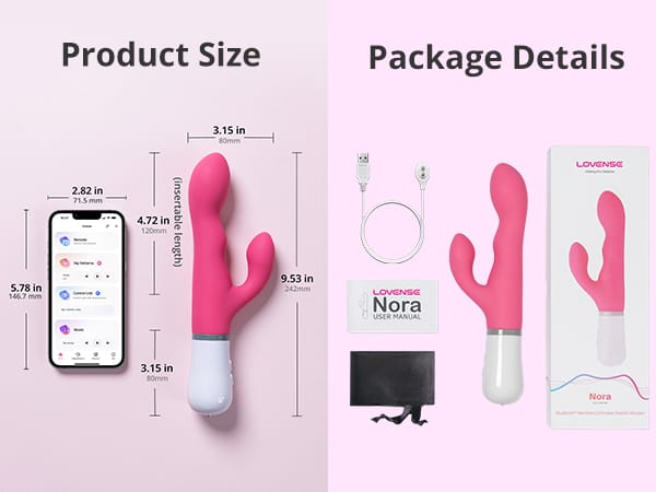 Lovense Nora Rabbit Vibrator