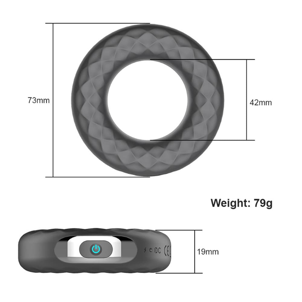 Vibrating Silicone Ring