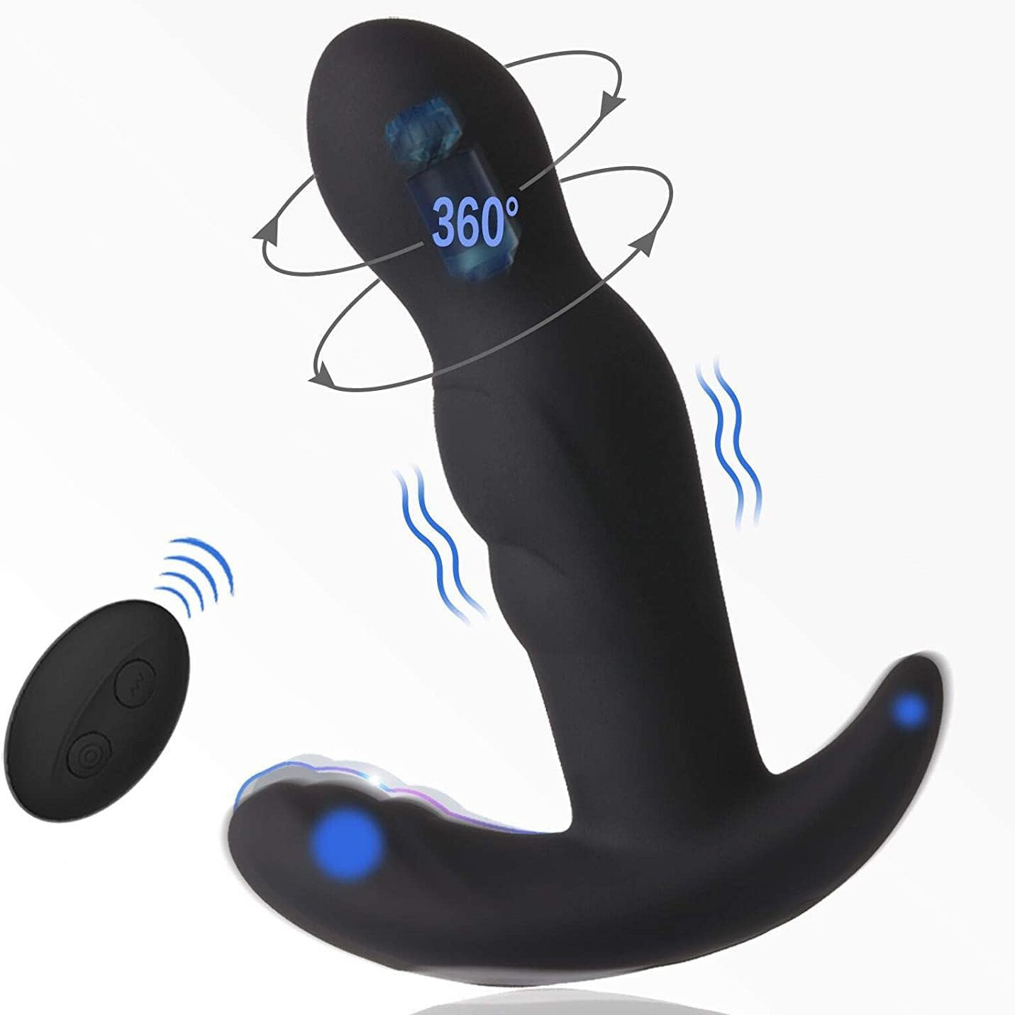 Prostate Massager with Remote Control