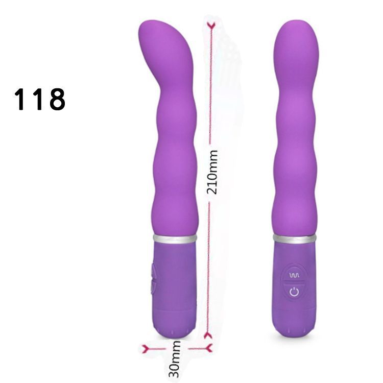 Purple Silicone Vibrator