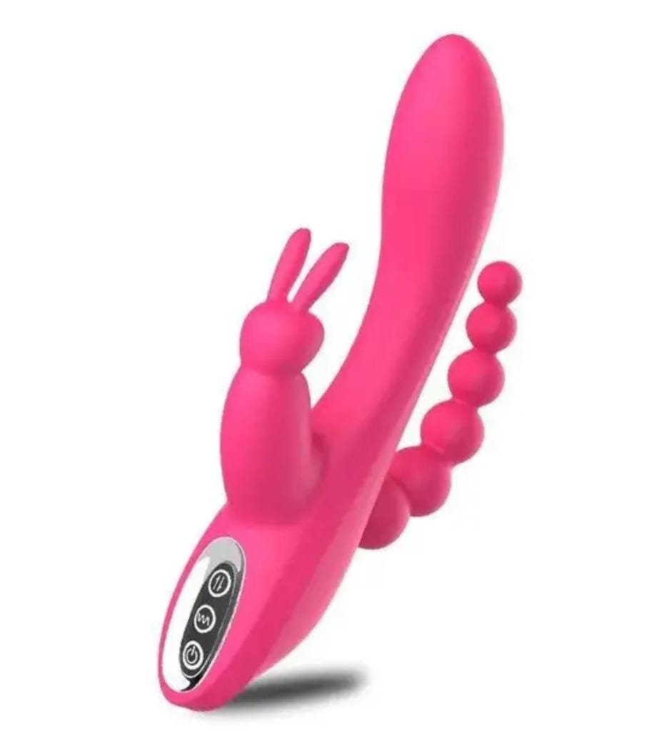Triple Stimulation Rabbit Vibrator
