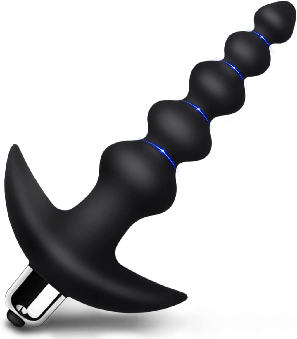 Vibrating Silicone Anal Beads