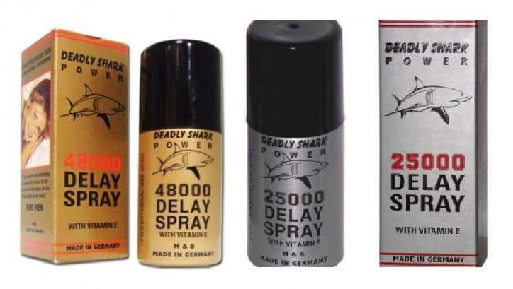 Deadly Shark Power Delay Spray