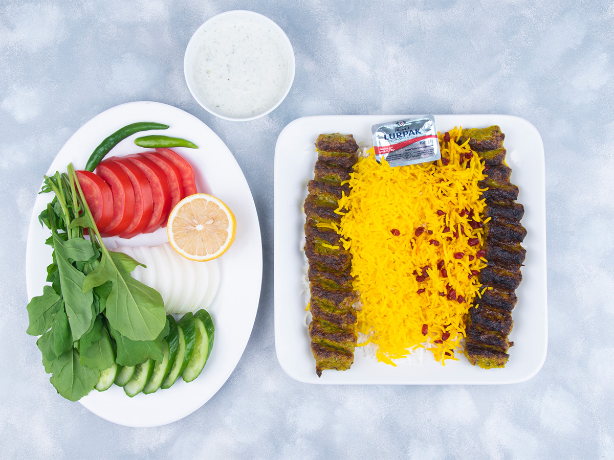 Chicken Kabab with Rice