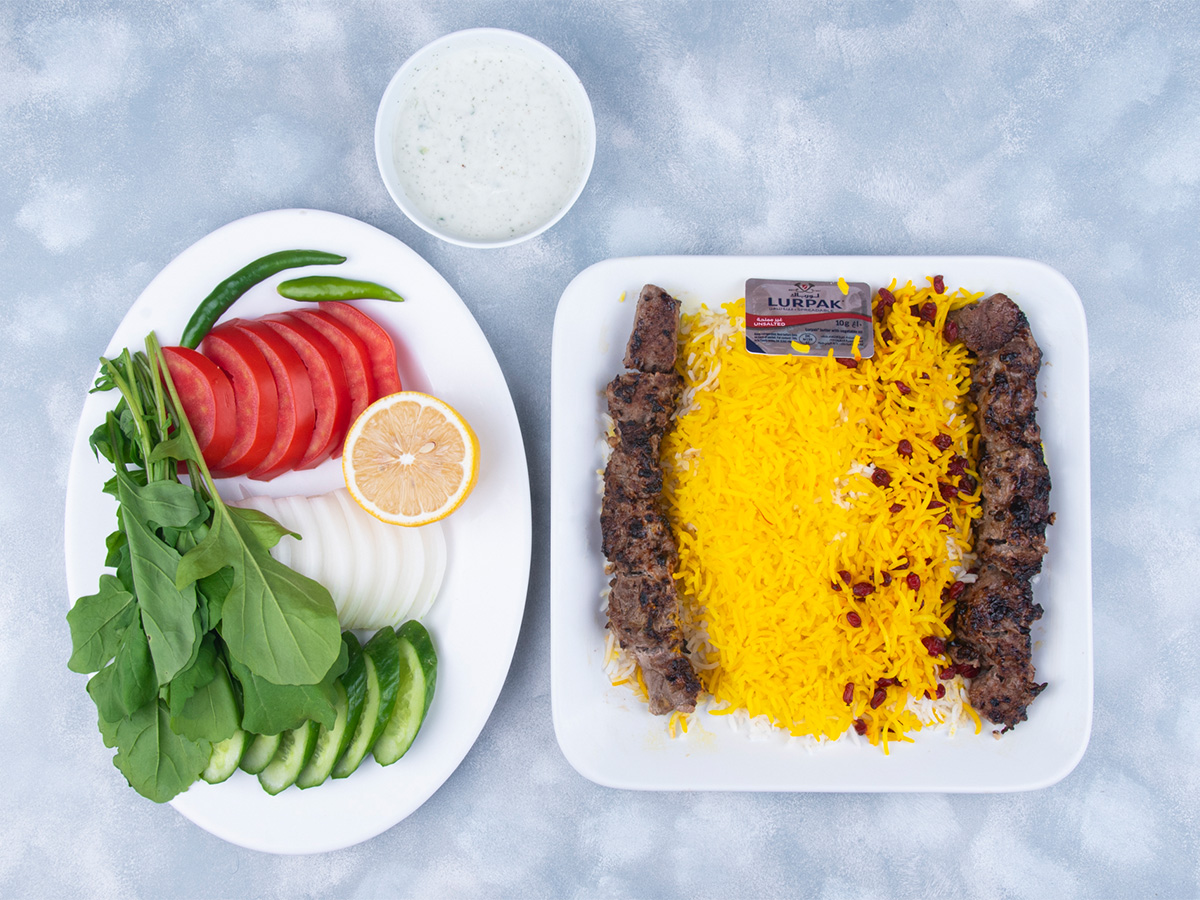 Meat Tikka with Rice