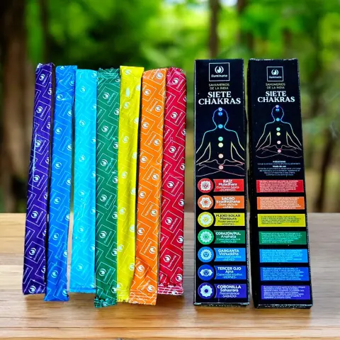 SAHUMERIO 7 CHAKRAS ILUMINARTE