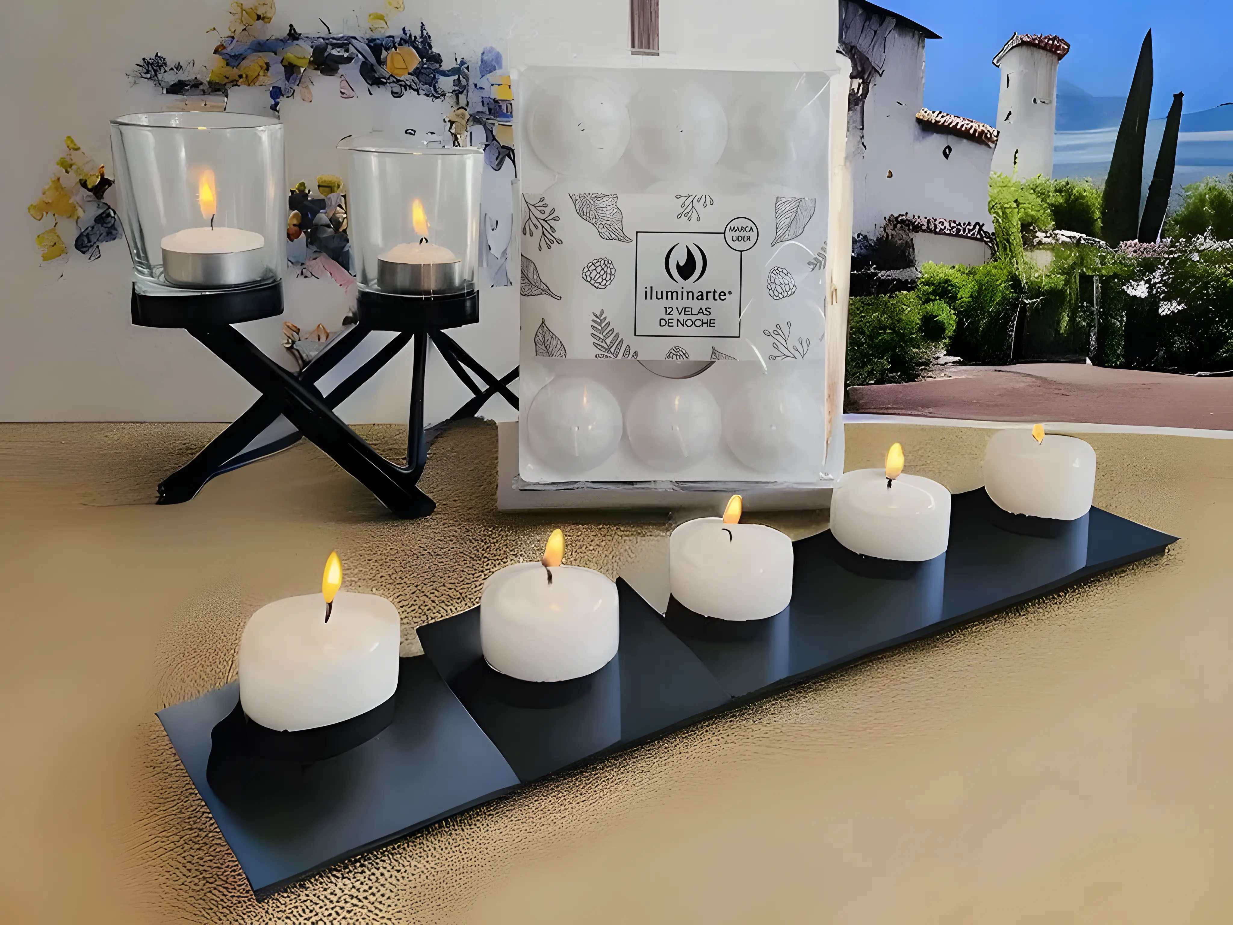 VELAS DE NOCHE X6 - ILUMINARTE