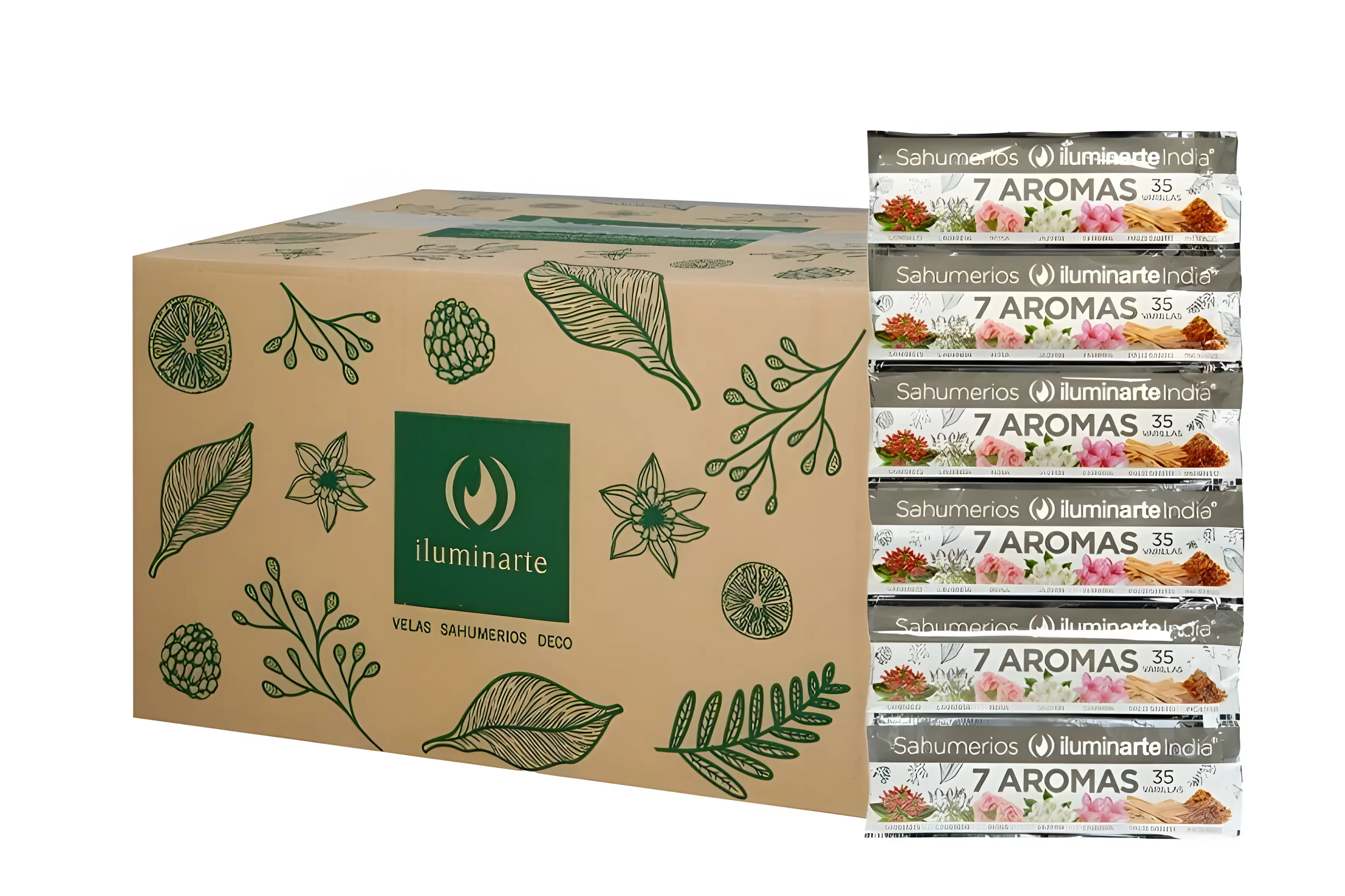 SAHUMERIOS 7 AROMAS - ILUMINARTE