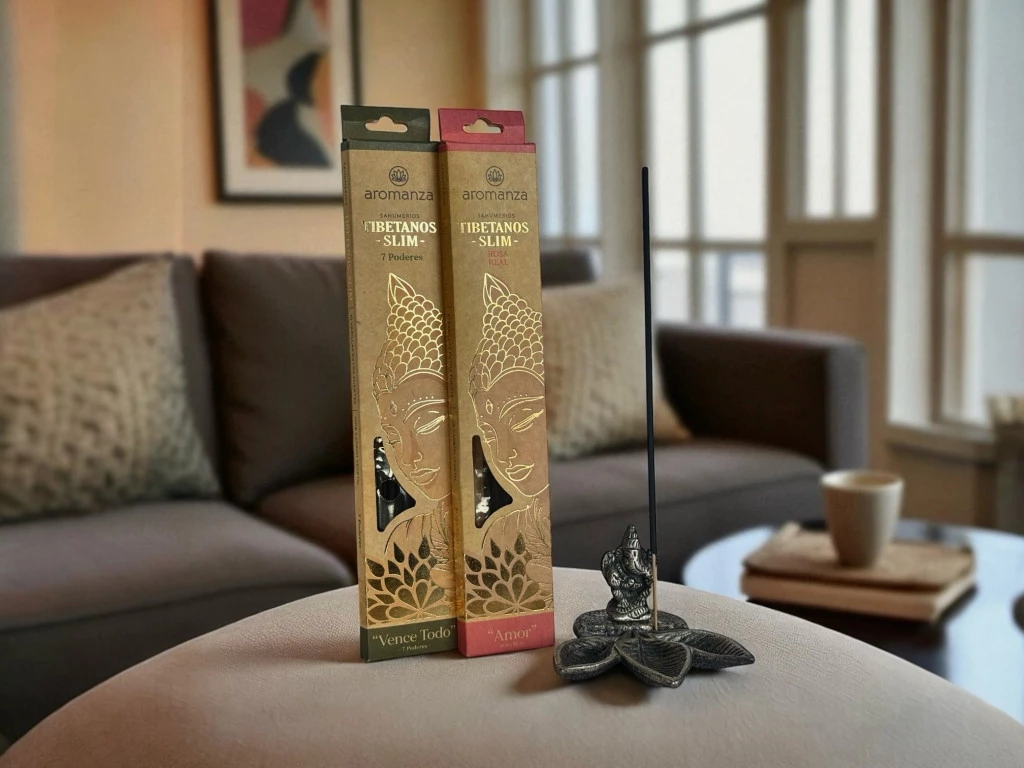 Sahumerio Slim Tibetanos - Aromanza