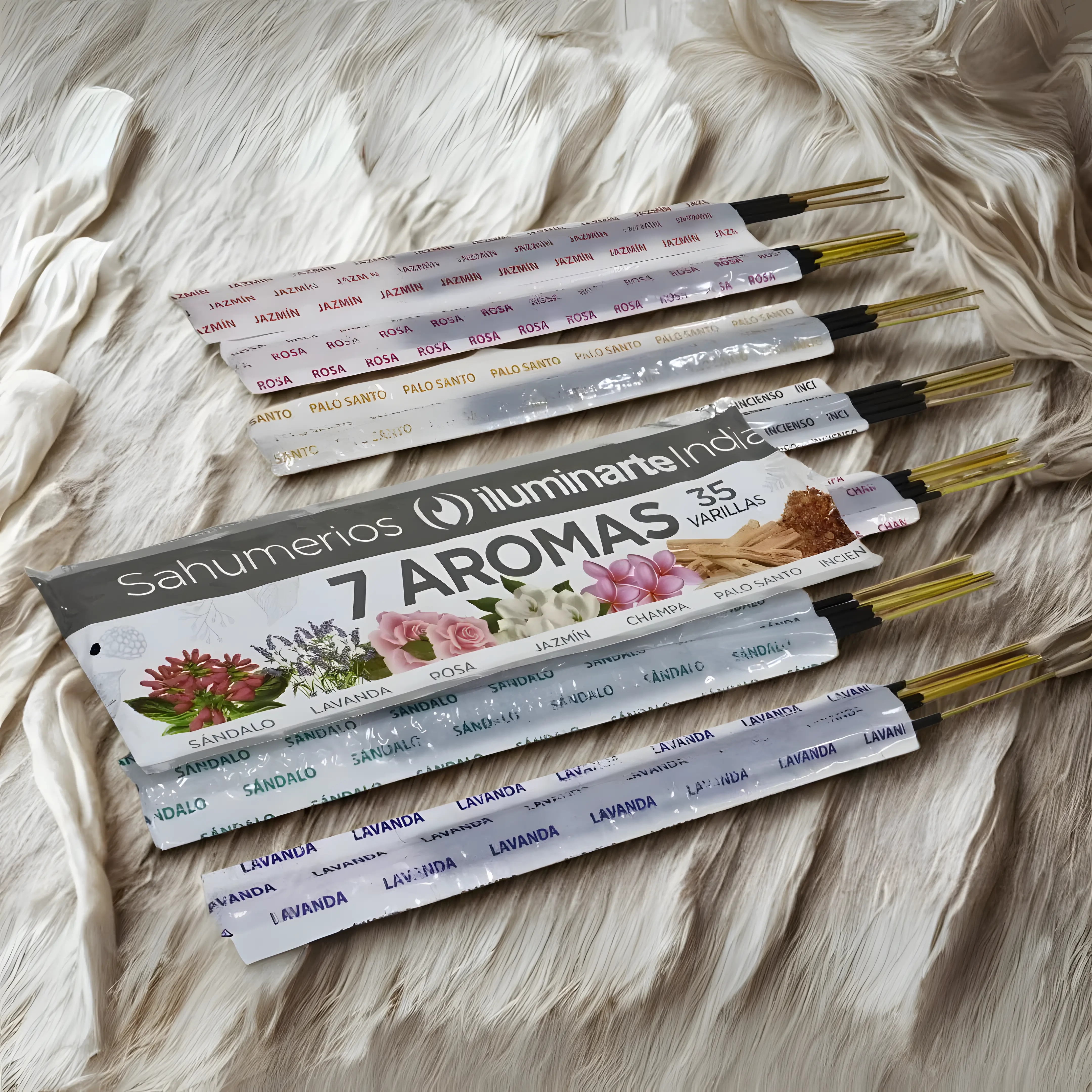 SAHUMERIOS 7 AROMAS - ILUMINARTE