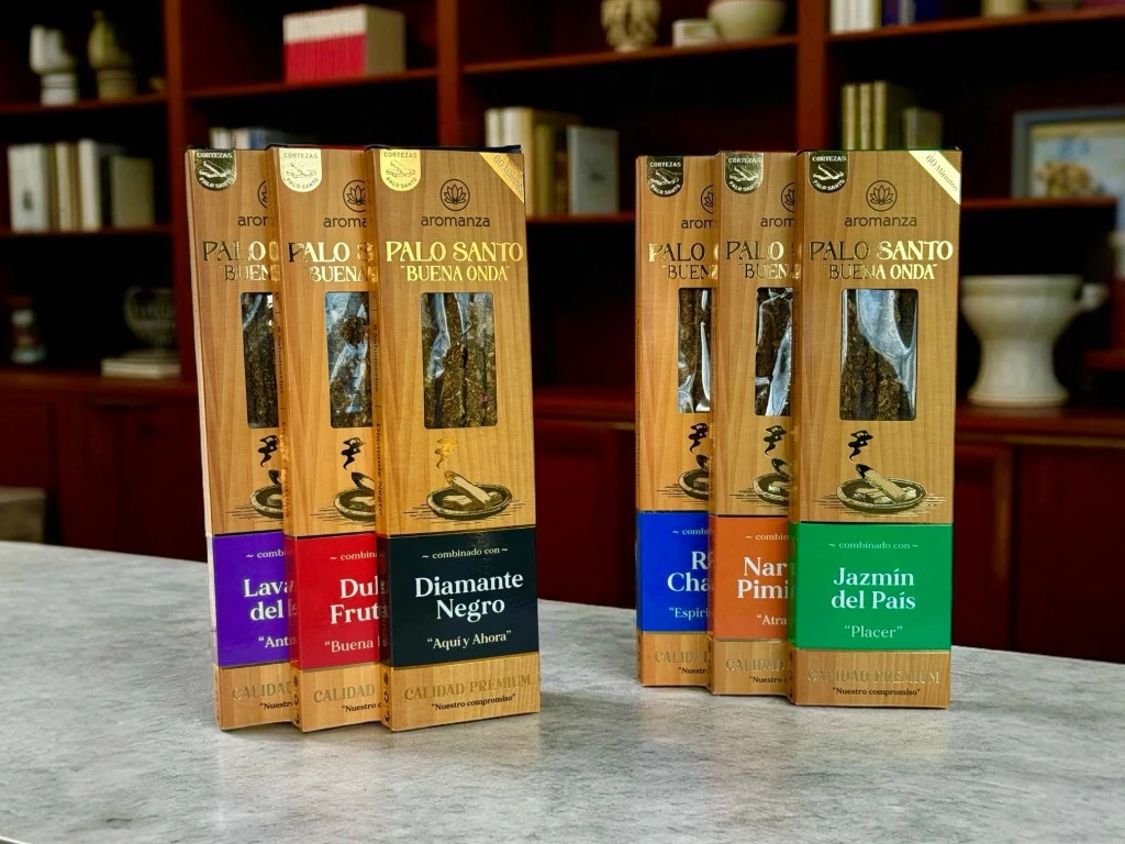 Sahumerios Buena Onda (Palo Santo) - Aromanza