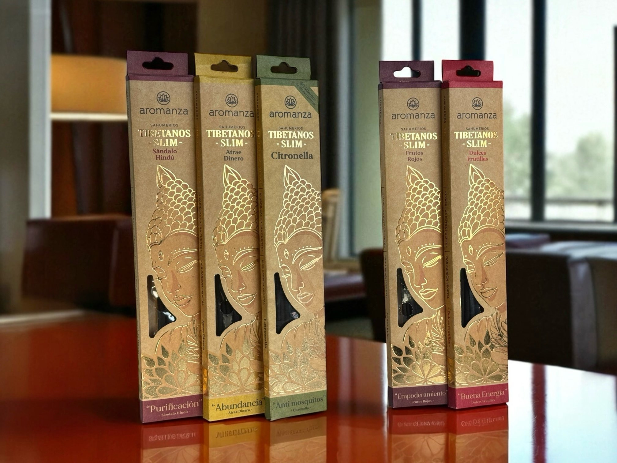 Sahumerio Slim Tibetanos - Aromanza