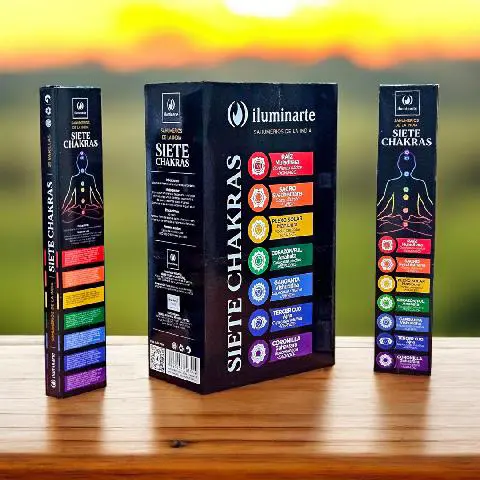 SAHUMERIO 7 CHAKRAS ILUMINARTE