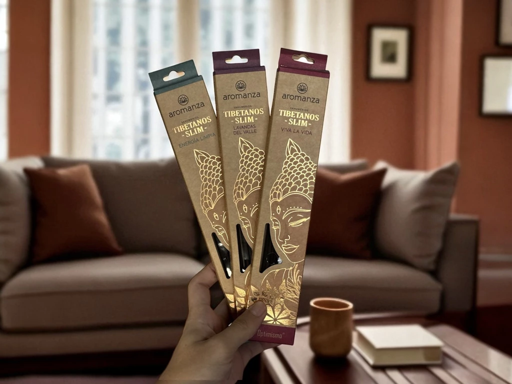 Sahumerio Slim Tibetanos - Aromanza