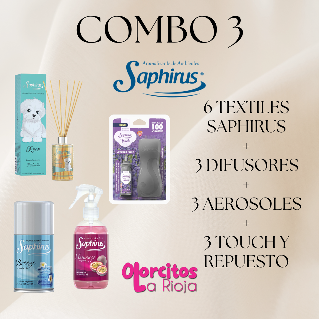 COMBO N° 3 SAPHIRUS