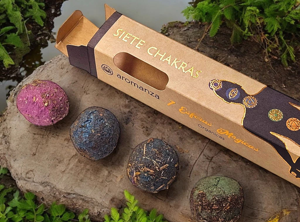 Esferas 7 Chakras - Aromanza