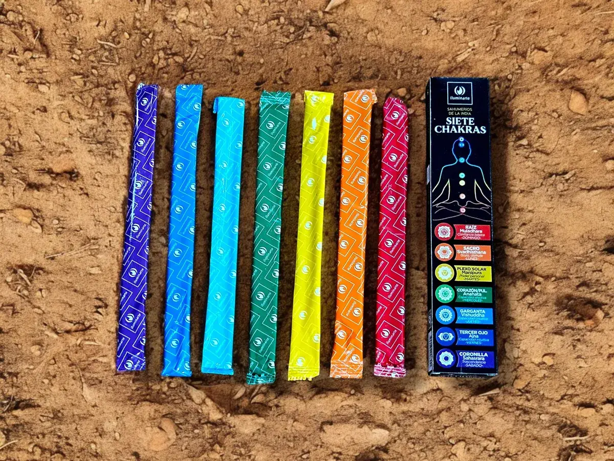 SAHUMERIO 7 CHAKRAS ILUMINARTE