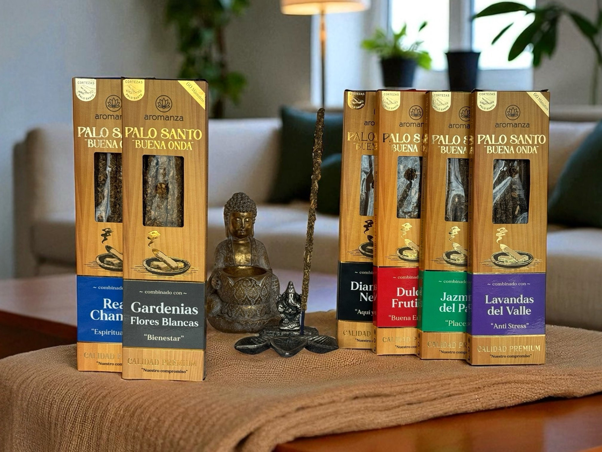 Sahumerios Buena Onda (Palo Santo) - Aromanza