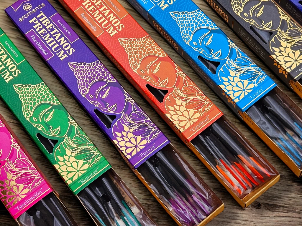 Sahumerios Tibetanos Premium - Aromanza