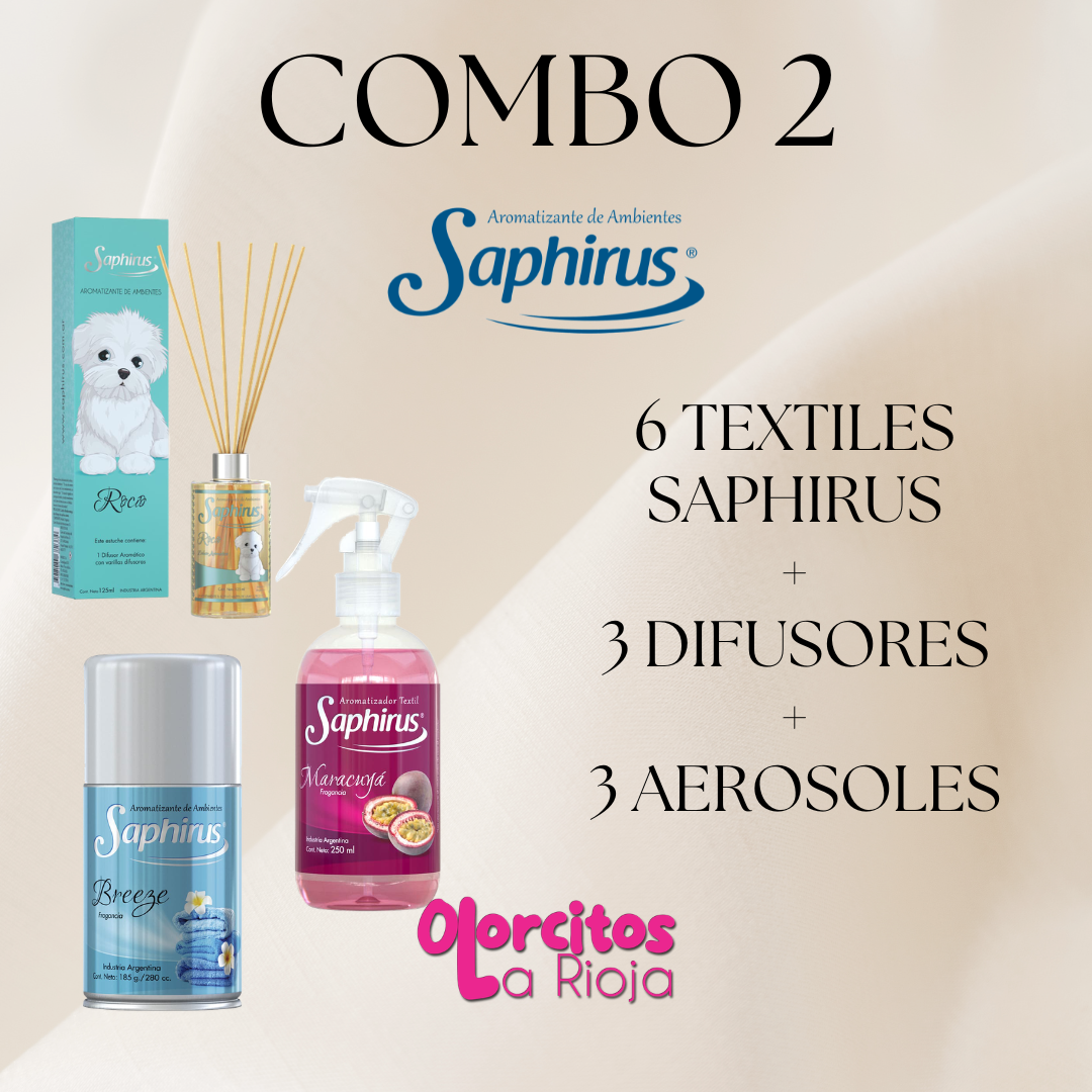 COMBO N° 2 SAPHIRUS