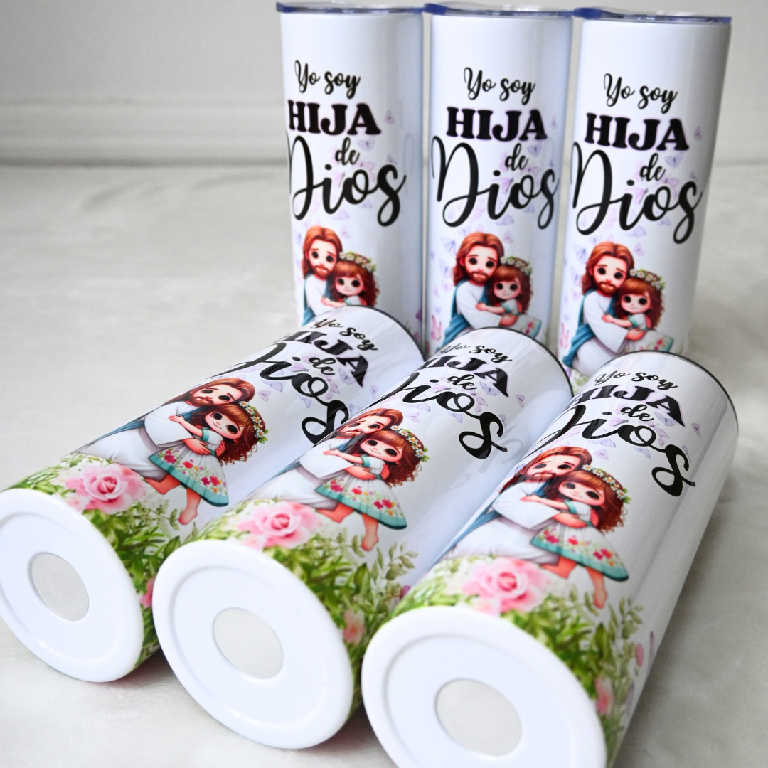 Customized Christian Skiny Tumbler.